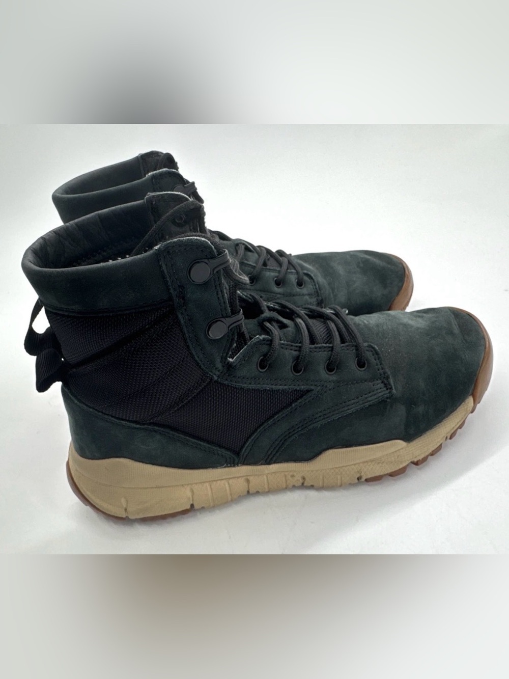 Nike SFB Field Leather Boots Men's Size 8 Black Mushroom NSW High Top Sneakers